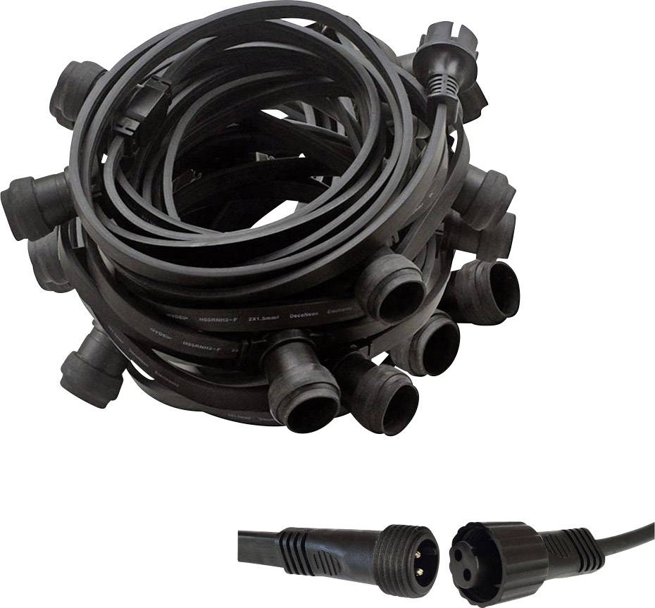 LEDmaxx Illu-30 Party-Lichterkette Außen netzbetrieben Anzahl Leuchtmittel 30 LED Beleuchtete Länge: 30 m