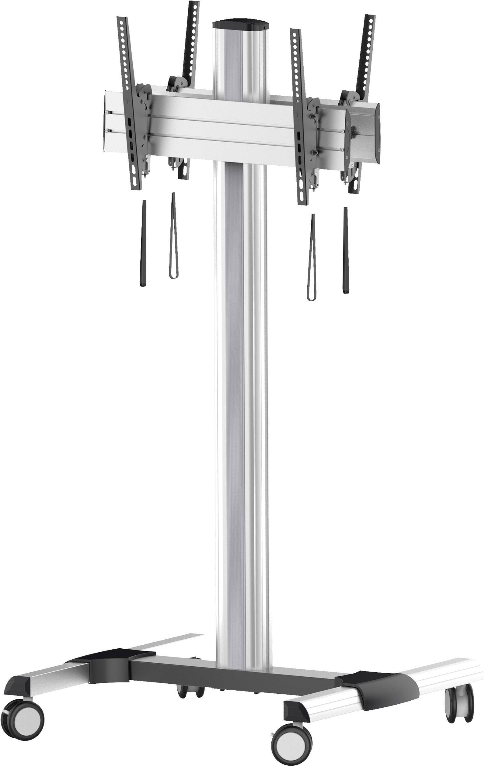 My Wall HP 112L TV-Rollwagen Neigbar, Mit Diebstahlschutz 94,0cm (37") - 177,8cm (70") Bodenständer, Drehbar, Neigbar