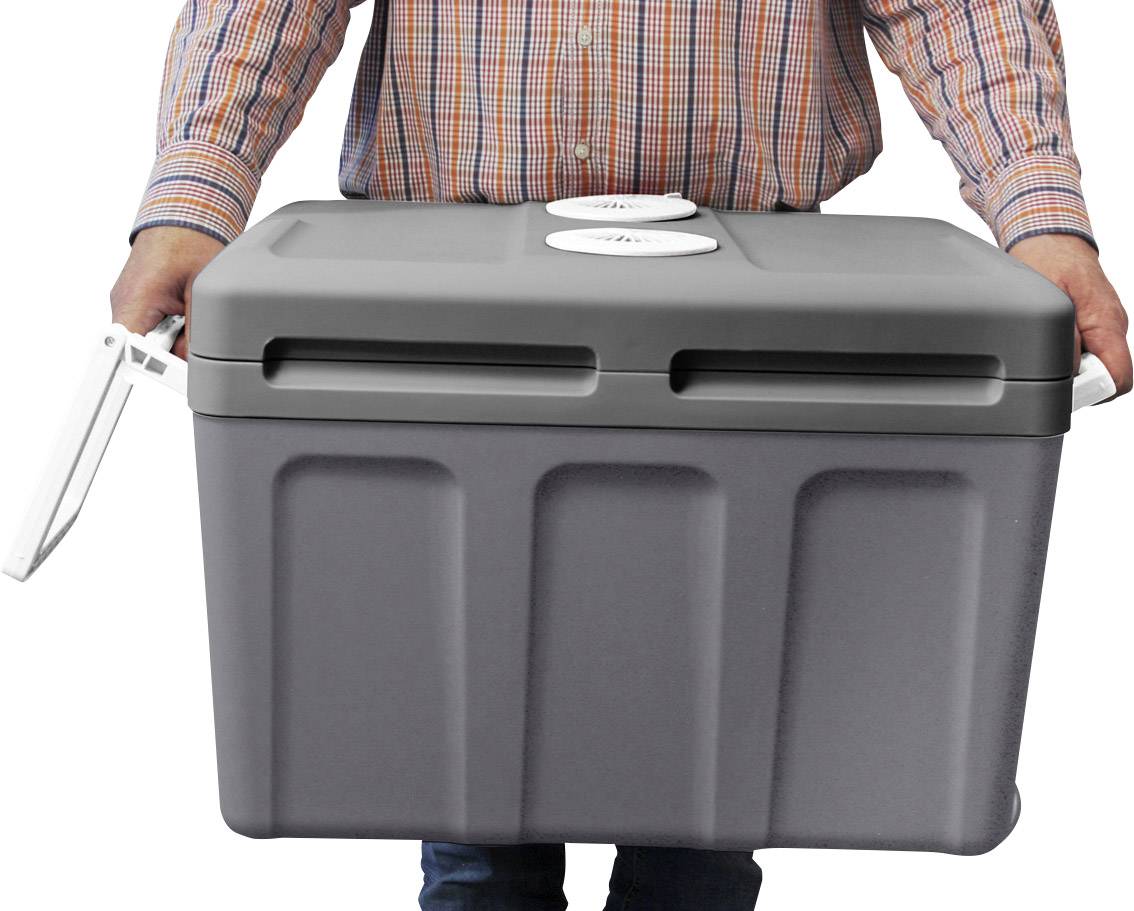 Dino KRAFTPAKET Kühlbox & Heizbox EEK: F (A - G) Thermoelektrisch 12 V, 230V Grau 40l bis 18°C unter Umgebungstemperatur