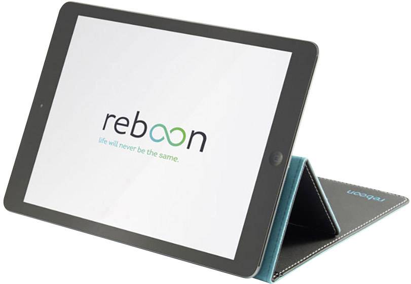 Reboon Tablet Tasche, universal Passend für Display-Größe=21,3cm (8,4") BookCase Schwarz