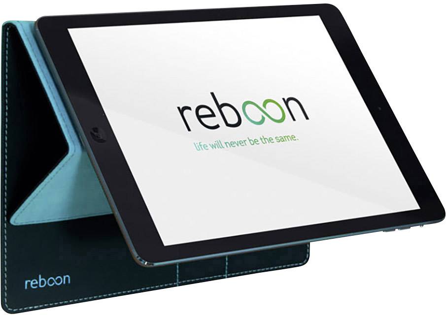 Reboon Tablet Tasche, universal Passend für Display-Größe=21,3cm (8,4") BookCase Schwarz