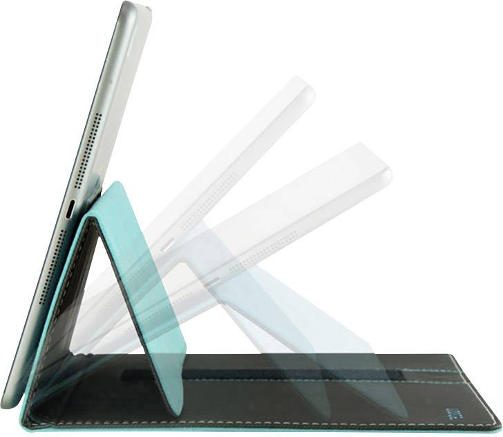 Reboon Tablet Tasche, universal Passend für Display-Größe=21,3cm (8,4") BookCase Schwarz