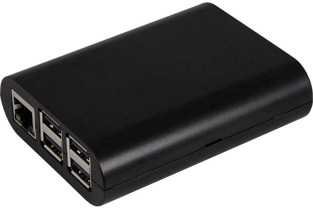 Joy-it Raspberry 3B+ BASIC SET Raspberry Pi® 3 B+ 1GB 4 x 1.4GHz inkl. Gehäuse, inkl. Netzteil, inkl. Noobs OS, inkl. Kühlkörper