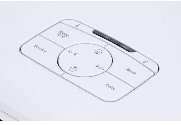 Viewsonic Beamer PX701-4K DLP 1000 ANSI-Lumen 3840 x 2160 UHD 4K Integrierter Lautsprecher, 4K unterstützt