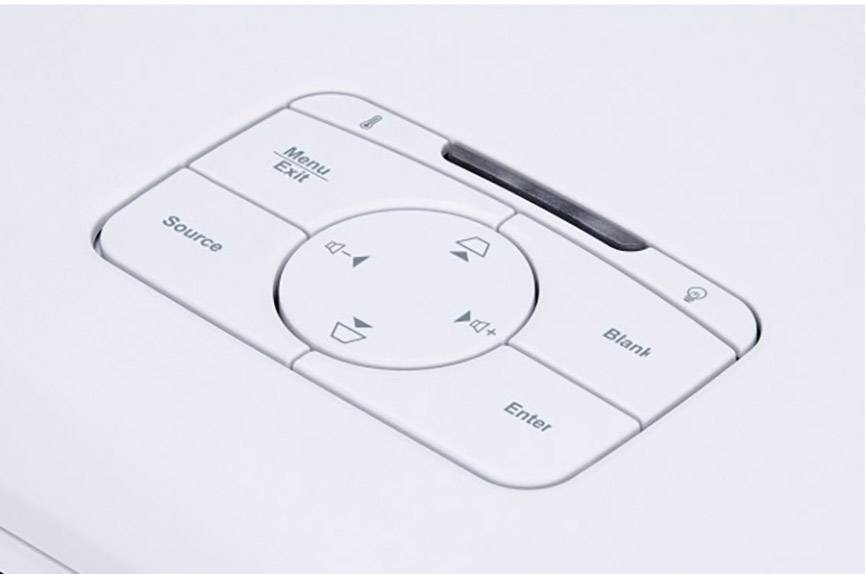 Viewsonic Beamer PX701-4K DLP 1000 ANSI-Lumen 3840 x 2160 UHD 4K Integrierter Lautsprecher, 4K unterstützt