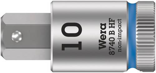 Wera 8740 B HF 05003043001 Außen-Sechskant Steckschlüsseleinsatz 10 mm 3/8  (10 mm)