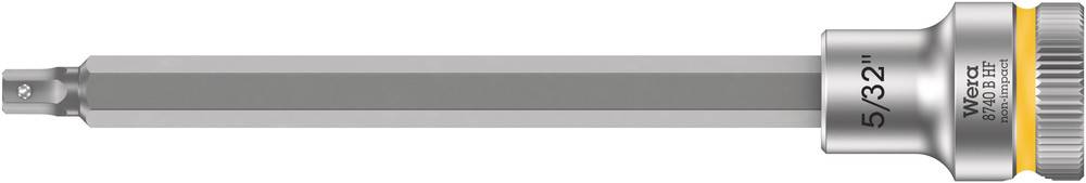 Wera 8740 B HF 05003084001 Außen-Sechskant Steckschlüsseleinsatz 5/32" 3/8" (10 mm)