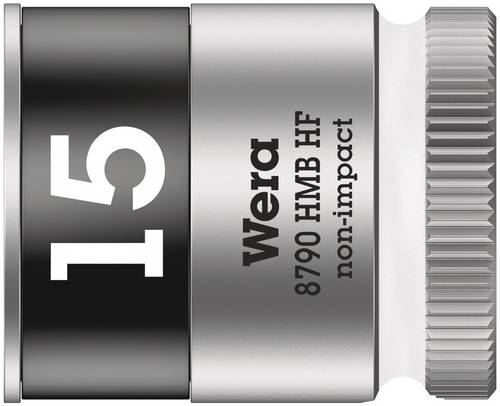 Wera 8790 HMB HF 05003749001 Außen-Sechskant Steckschlüsseleinsatz 15 mm 3/8 (10 mm)