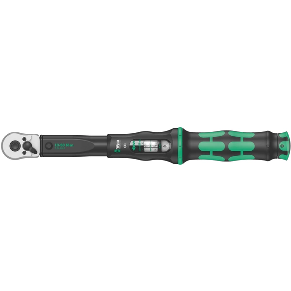 Wera Click-Torque C 1 05075620001 Drehmomentschlüssel mit Umschaltknarre 1/2" (12.5 mm) 10 - 50 Nm Wera Click-Torque C 1 05075620001 Drehmomentschlüssel mit Umschaltknarre 1/2" (12.5 mm) 10 - 50 Nm