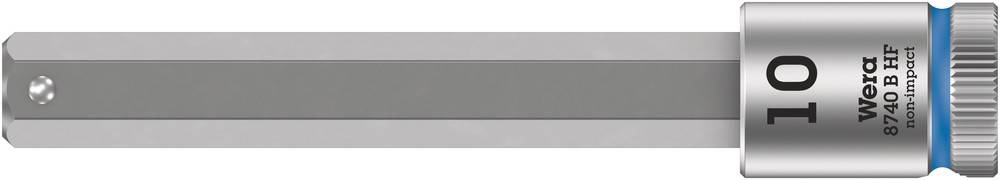 Wera 8740 B HF 05003044001 Außen-Sechskant Steckschlüsseleinsatz 10 mm 3/8" (10 mm)