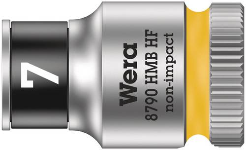Wera 8790 HMB HF 05003741001 Außen-Sechskant Steckschlüsseleinsatz 7 mm 3/8 (10 mm)