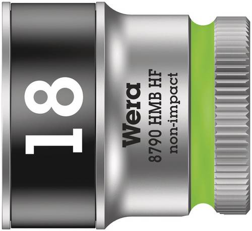 Wera 8790 HMB HF 05003752001 Außen-Sechskant Steckschlüsseleinsatz 18 mm 3/8 (10 mm)