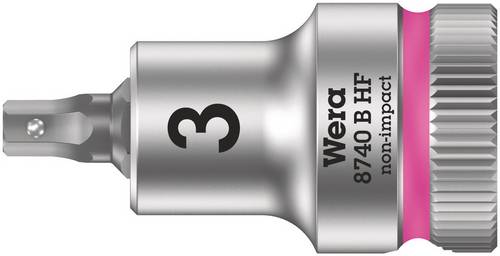 Wera 8740 B HF 05003030001 Außen-Sechskant Steckschlüsseleinsatz 3 mm 3/8 (10 mm)