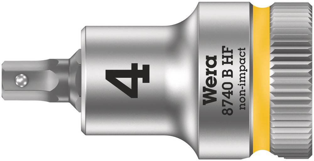 Wera 8740 B HF 05003031001 Außen-Sechskant Steckschlüsseleinsatz 4 mm 3/8" (10 mm)