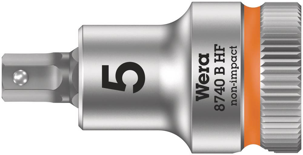 Wera 8740 B HF 05003033001 Außen-Sechskant Steckschlüsseleinsatz 5 mm 3/8" (10 mm)