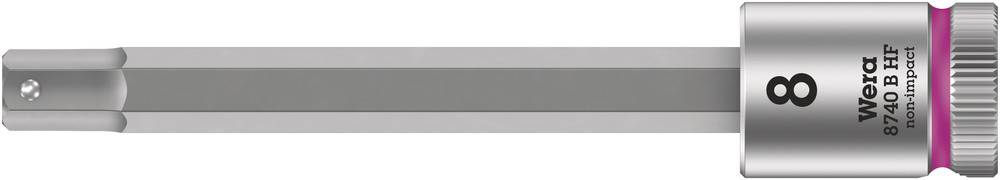 Wera 8740 B HF 05003040001 Außen-Sechskant Steckschlüsseleinsatz 8 mm 3/8" (10 mm)