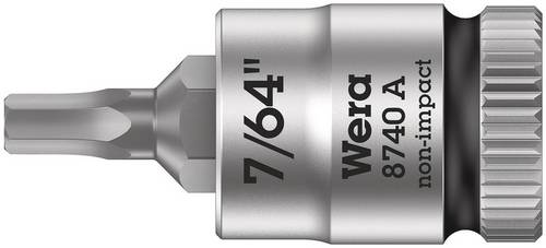 Wera 05003382001 8740 A Zyklop In-Hex 1/4" Bit-Socket 7/64" x 28mm