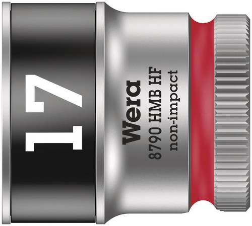 Wera 8790 HMB HF 05003751001 Außen-Sechskant Steckschlüsseleinsatz 17 mm 3/8  (10 mm)