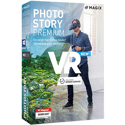Magix Photostory Premium VR Vollversion, 1 Lizenz Windows Bildbearbeitung