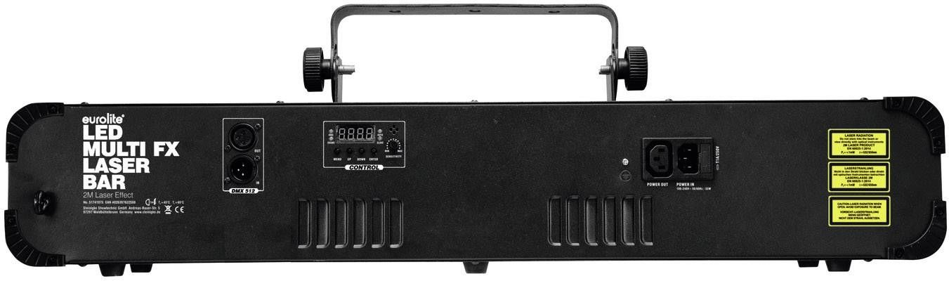 Laser-Bar Multi FX RGB 2M schwarz