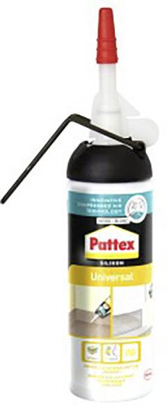 Pattex Rund ums Haus Universal Silikon Herstellerfarbe Weiß PKSUW 100 ml
