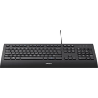 Logitech K280e B2B USB Tastatur Deutsch, QWERTZ Schwarz Spritzwassergeschützt Logitech K280e B2B USB Tastatur Deutsch, QWERTZ Schwarz Spritzwassergeschützt