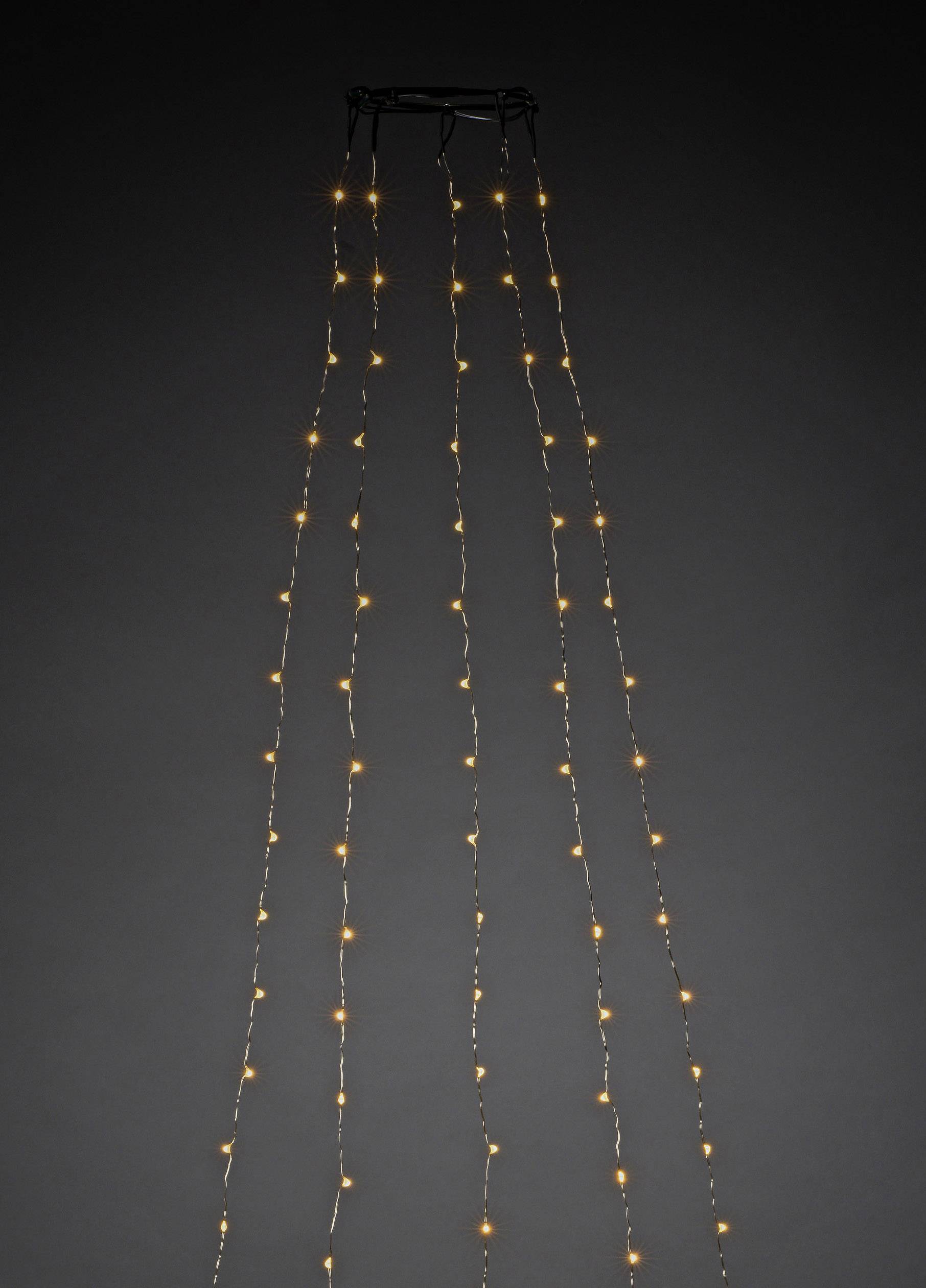 Konstsmide 6378-890 LED-Baummantel Innen EEK: G (A - G) netzbetrieben Anzahl Leuchtmittel 240 LED Bernstein