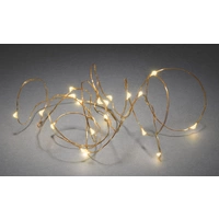 Konstsmide 1461-860 Micro-Lichterkette Innen batteriebetrieben Anzahl Leuchtmittel 40 LED Bernstein Beleuchtete Länge: 3.90m Konstsmide 1461-860 Micro-Lichterkette Innen batteriebetrieben Anzahl Leuchtmittel 40 LED Bernstein Beleuchtete Länge: 3.90m