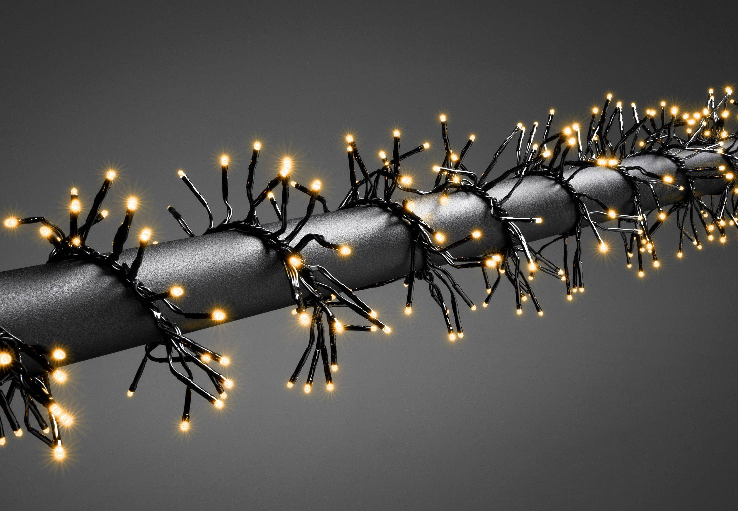 Konstsmide 6563-870 Büschellichterkette mit Appsteuerung Außen EEK: E (A - G) netzbetrieben Anzahl Leuchtmittel 960 LED Bernstein