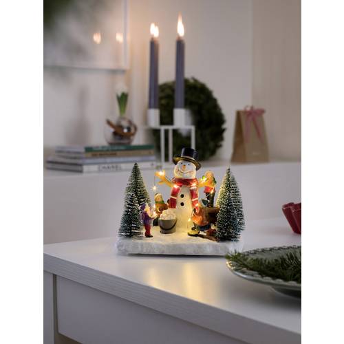 Konstsmide 3436-000 LED-scenario Rendier in vliegtuig, met animatie, geluidssensor, voor binnen (IP20), 2 min timer, 6 koud witte diodes, batterijvoeding: 3 x AA 1,5 V (excl Konstsmide 3436-000 LED-scenario Rendier in vliegtuig, met animatie, geluidssensor, voor binnen (IP20), 2 min timer, 6 koud witte diodes, batterijvoeding: 3 x AA 1,5 V (excl