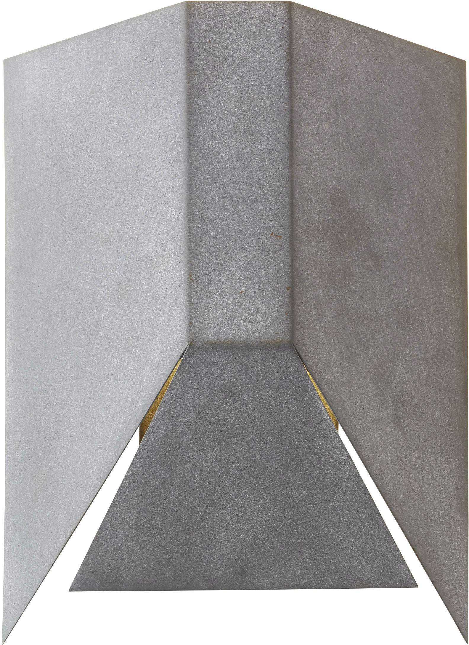 Brilliant Bat 90334/70 Wandleuchte E27  60 W LED Beton-Grau