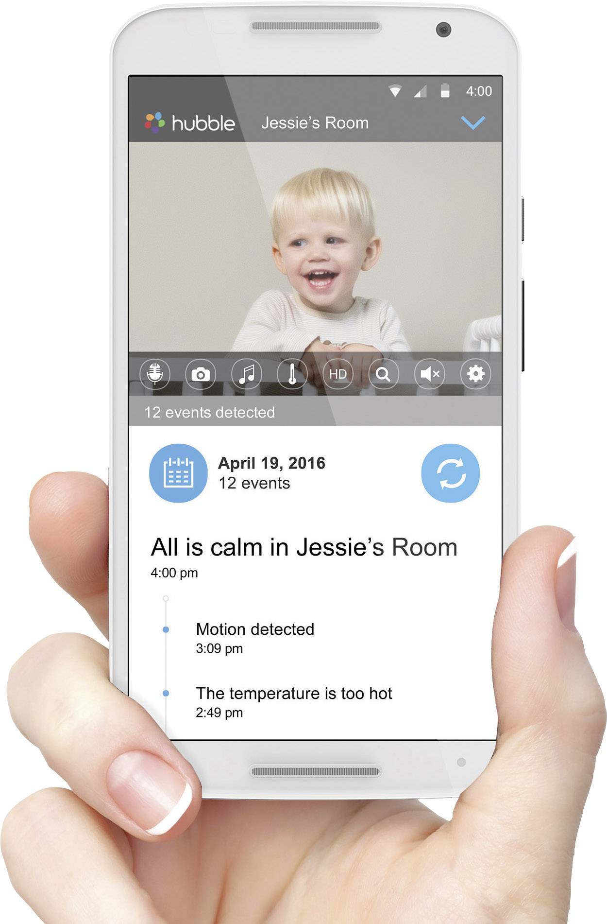 Motorola  MBP 667 CONNECT Babyphone mit Kamera Digital 2.4 GHz