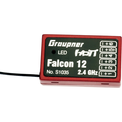 Graupner Falcon 12 6-Kanal Empfänger 2,4GHz