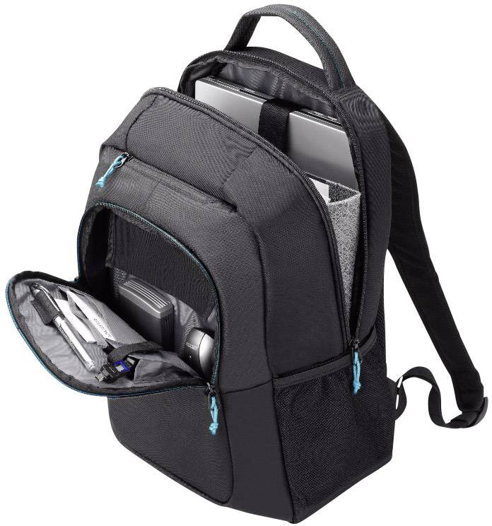 Dicota Notebook Rucksack Spin Backpack 14-15.6 Passend für maximal: 39,6 cm (15,6") Schwarz, Blau