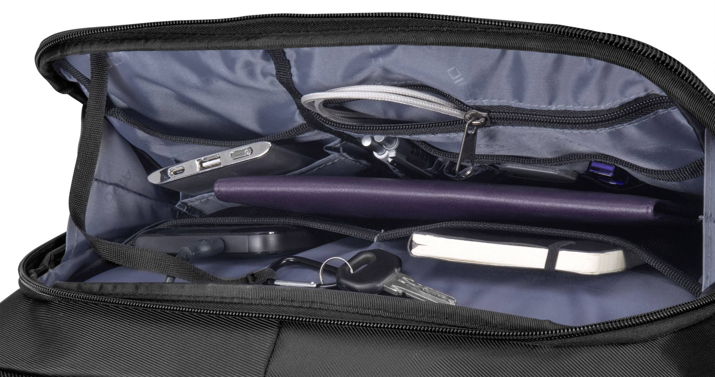 Dicota Notebook Tasche Tasche / Notebook / Top Traveller Business Passend für maximal: 35,8 cm (14,1")  Schwarz