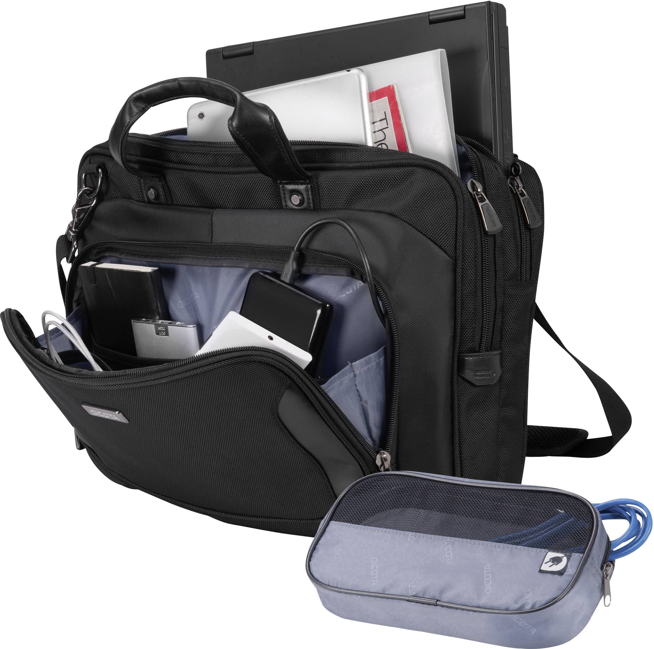 Dicota Notebook Tasche Tasche / Notebook / Top Traveller Business Passend für maximal: 35,8 cm (14,1")  Schwarz