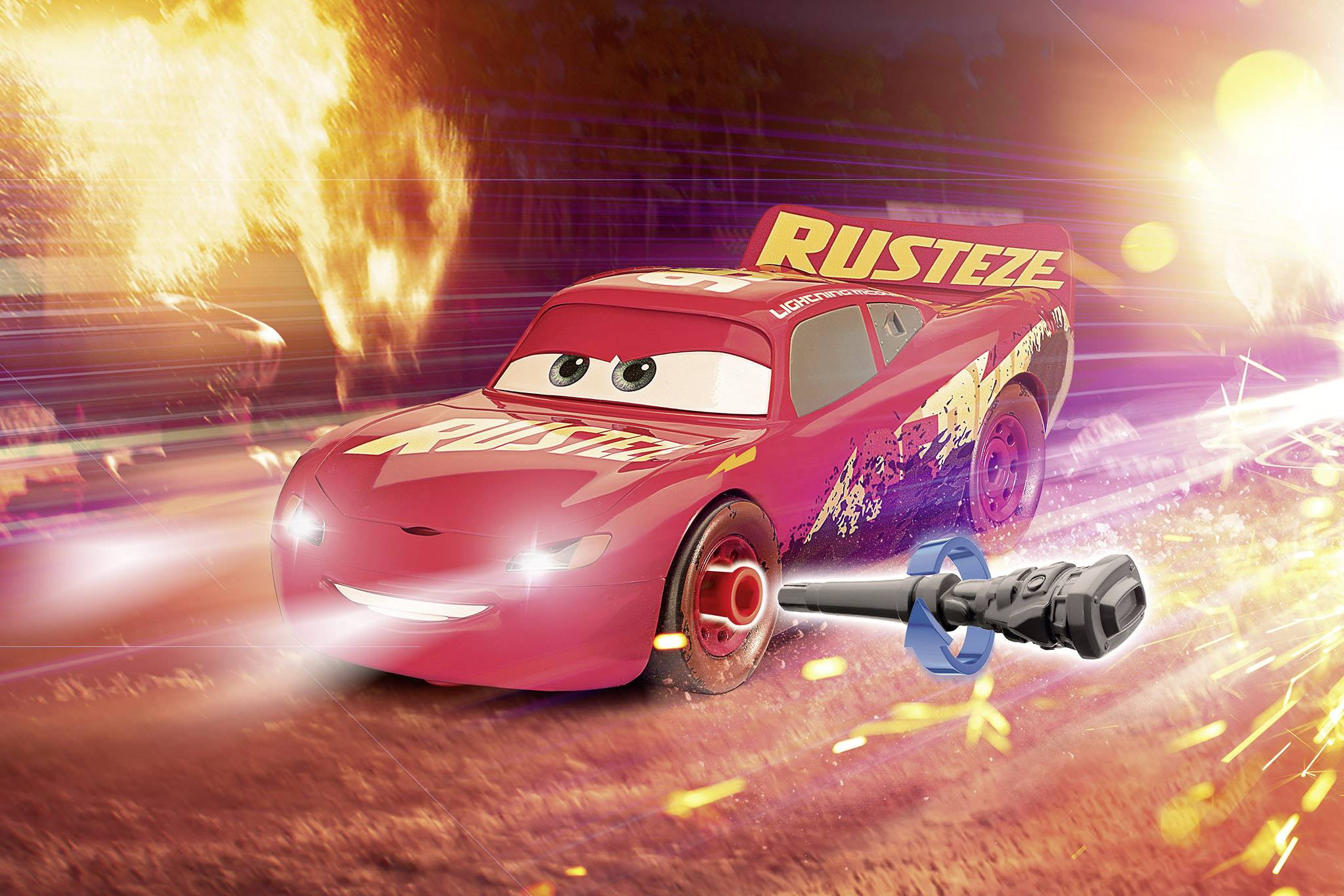 Revell 00864 Muddy RRC Lightning McQueen Automodell Bausatz 1:20