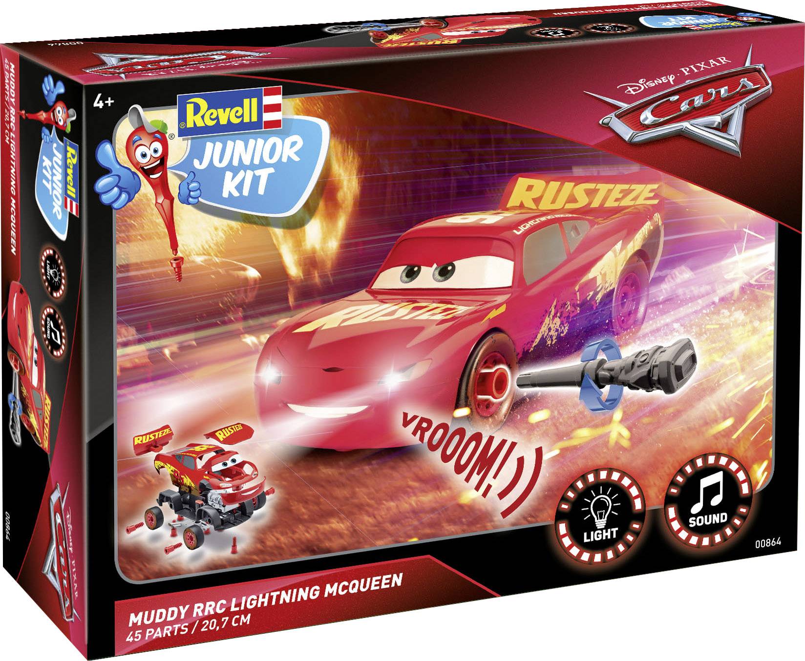 Revell 00864 Muddy RRC Lightning McQueen Automodell Bausatz 1:20