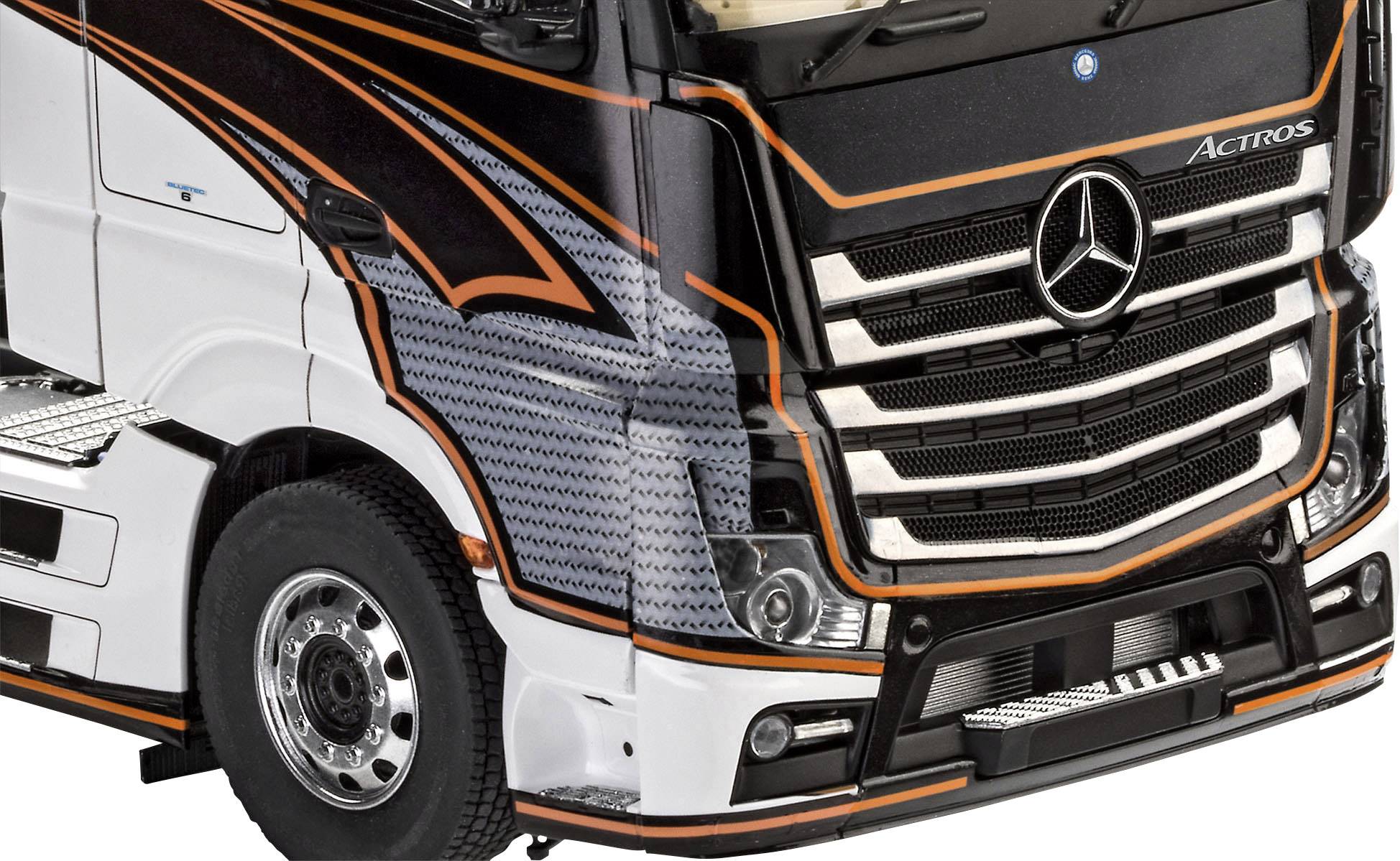 Revell 07439 Mercedes-Benz Actros MP4 Automodell Bausatz 1:24