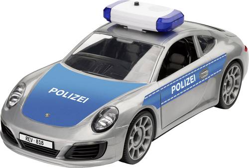 00818 Porsche 911 Polizei Automodell Bausatz 1:20