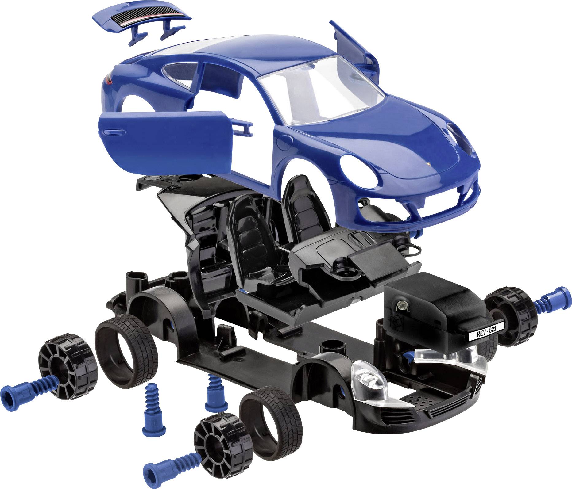 Revell 00821 Porsche 911 Carrera S Automodell Bausatz 1:20