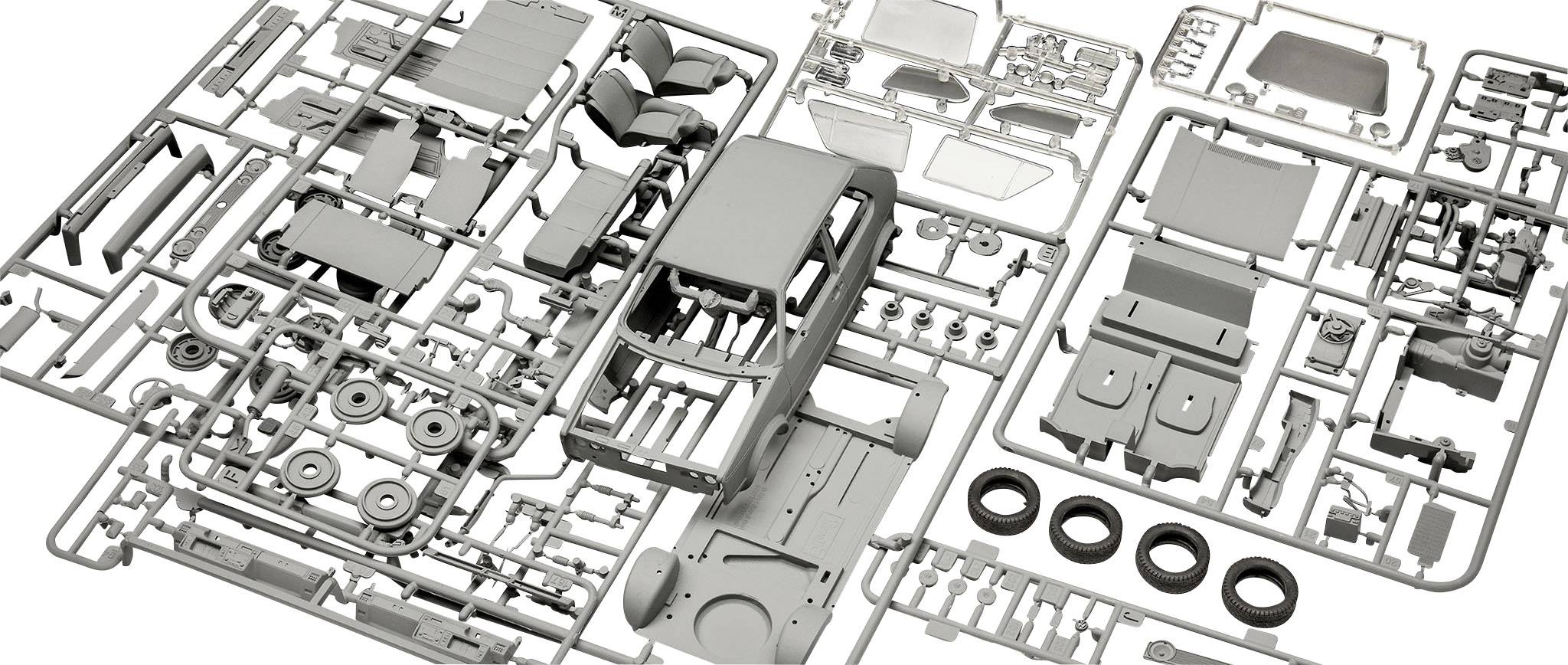 Revell 05694 35 Years VW Golf GTI Pirelli Automodell Bausatz 1:24