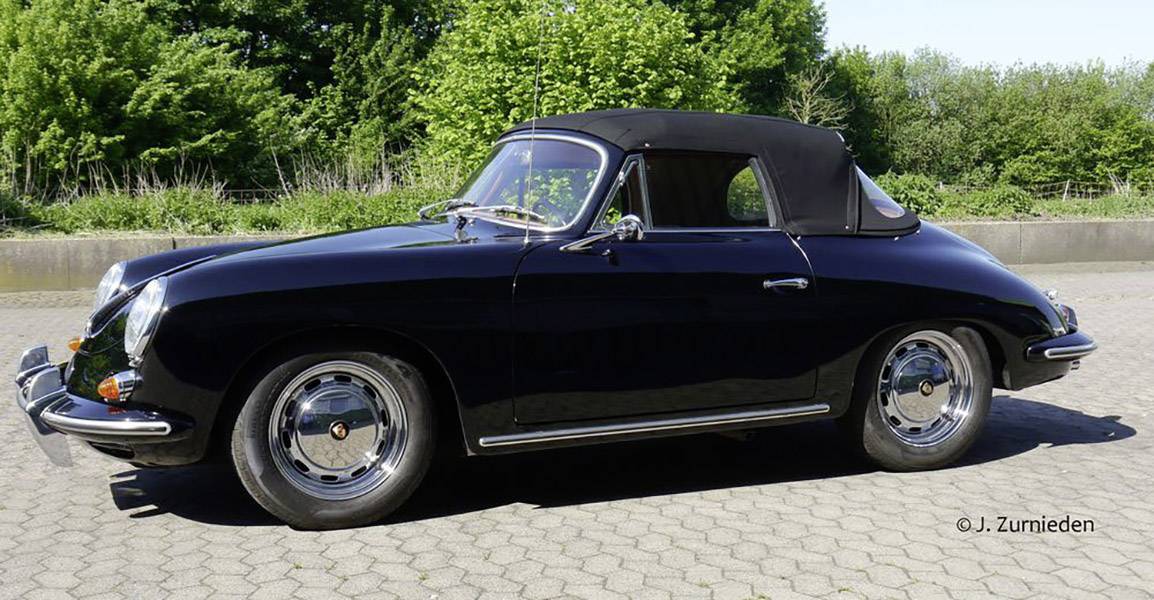 Revell 07043 Porsche 356 Cabriolet Automodell Bausatz 1:16