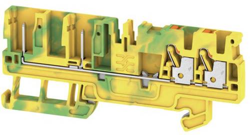 Weidmüller 1513920000 Schutzleiterklemme 5.1 mm Zugfeder Grün, Gelb 50 St.