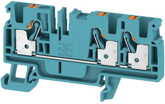 Weidmüller 2051280000 Durchgangsklemme 6.10 mm Zugfeder Blau 50 St.