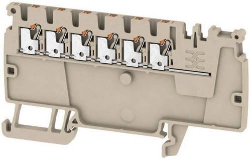 Weidmüller 2503910000 Durchgangsklemme 3.5 mm Zugfeder Grau 50 St.