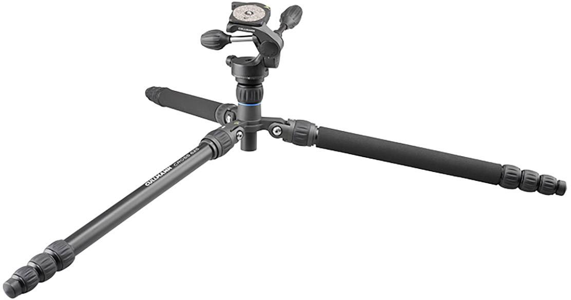 Cullmann CROSS 625M RW30 Dreibeinstativ Arbeitshöhe=22 - 172cm Schwarz Wasserwaage