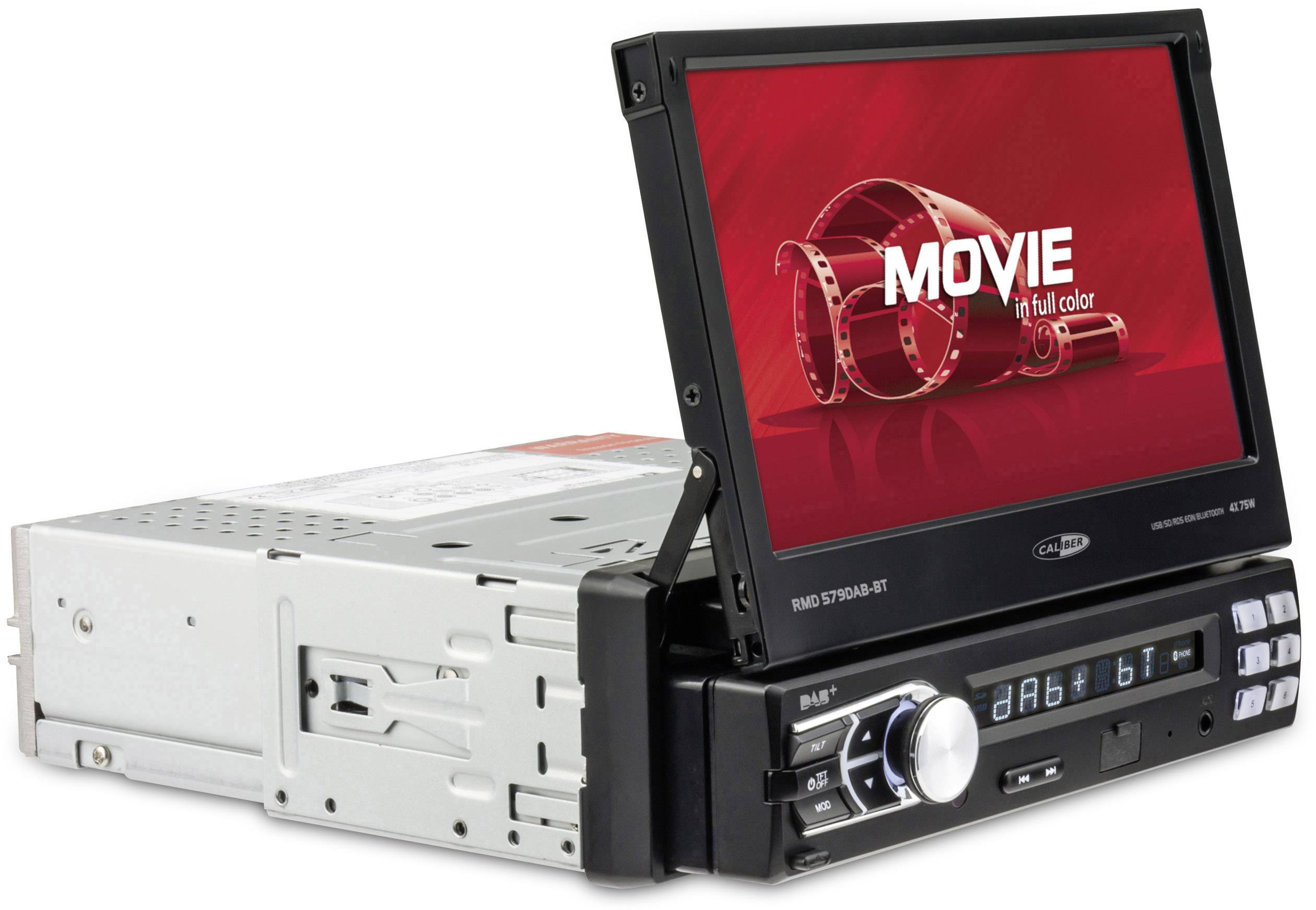 Caliber RMD579DAB-BT Moniceiver DAB+ Tuner, Anschluss für Lenkradfernbedienung, Anschluss für Rückfahrkamera, Bluetooth®-Freisprecheinrichtung, in