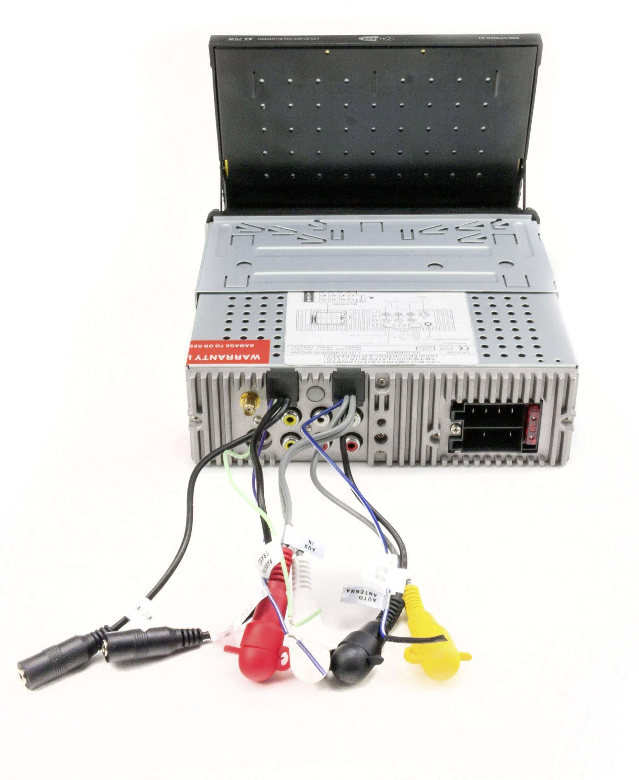 Caliber RMD579DAB-BT Moniceiver DAB+ Tuner, Anschluss für Lenkradfernbedienung, Anschluss für Rückfahrkamera, Bluetooth®-Freisprecheinrichtung, in