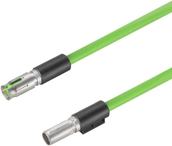 Weidmüller 2453550150 Sensor-/Aktor-Datensteckverbinder, konfektioniert Stecker, gerade, Buchse, gerade 1.50m Polzahl Sensoren